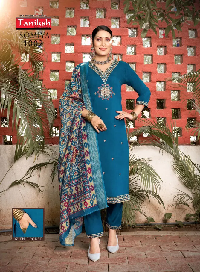 Somiya Vol 1 By Taniksh Kurti With Bottom Dupatta Wholesalers In Delhi