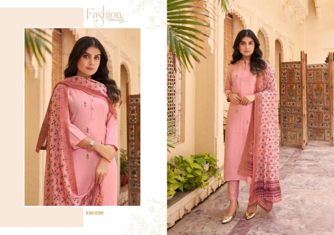 Kalaroop Harrier Exclusive Festive Wear Pure Viscose With Khatli Work Ready Made Collection
