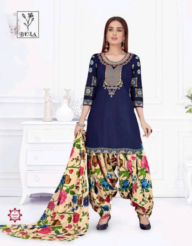 Bela Sona Pari 10 Ethnic Latest Regular Wear Printed Cotton Dress Material With Mal Mal Dupatta