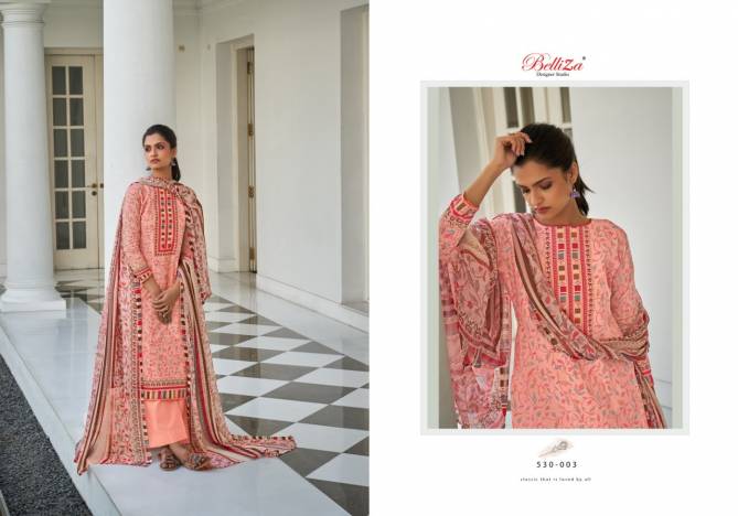 Belliza Falak Latest Fancy Designer Casual Regular Wear Cotton Digital Printed Dress Material Collection
