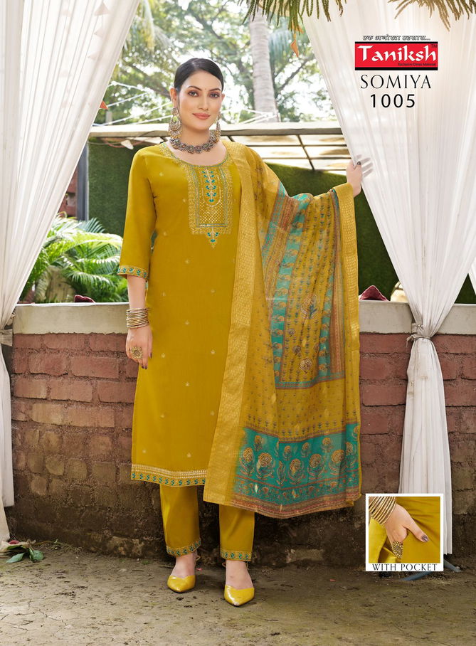 Somiya Vol 1 By Taniksh Kurti With Bottom Dupatta Wholesalers In Delhi