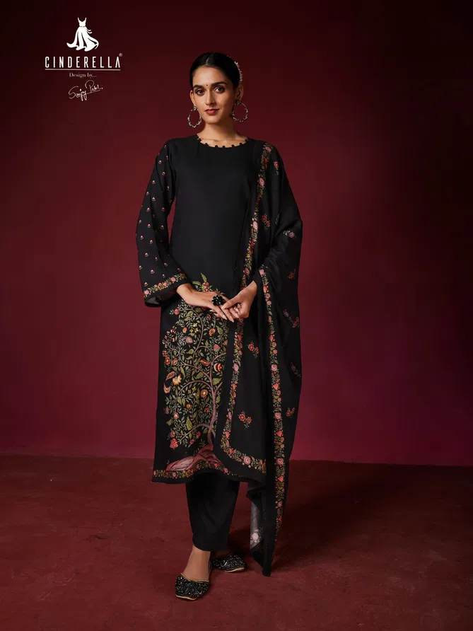 Bandhan By Cinderella Rasiyan Silk Printed Salwar Kameez Wholesale In India