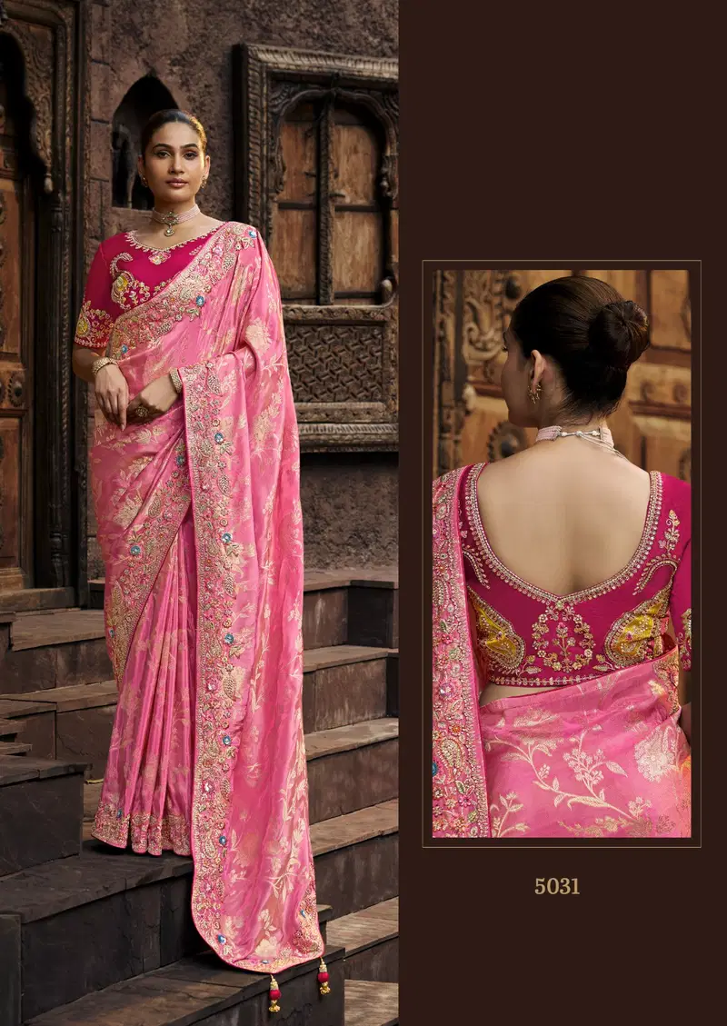 Kum Kum By Shisha Viscose Tissue Saree Exporters In India