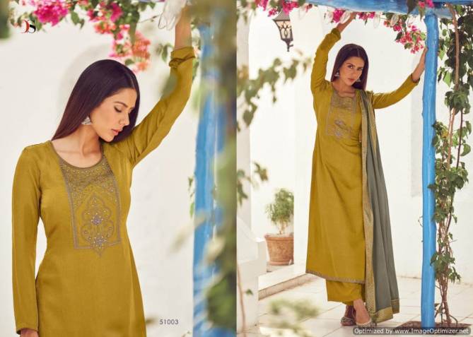 Deepsy Royal Touch Latest Designer Premium Pashmina Self Woven Pasmina With Self Embroidery Work Salwar Suit Collection