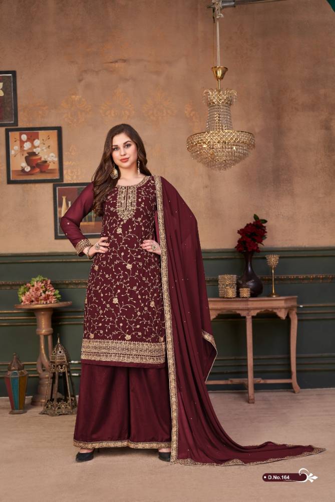 Vaani 16 Heavy Festive Wear Georgette Embroidery Salwar Kameez Collection