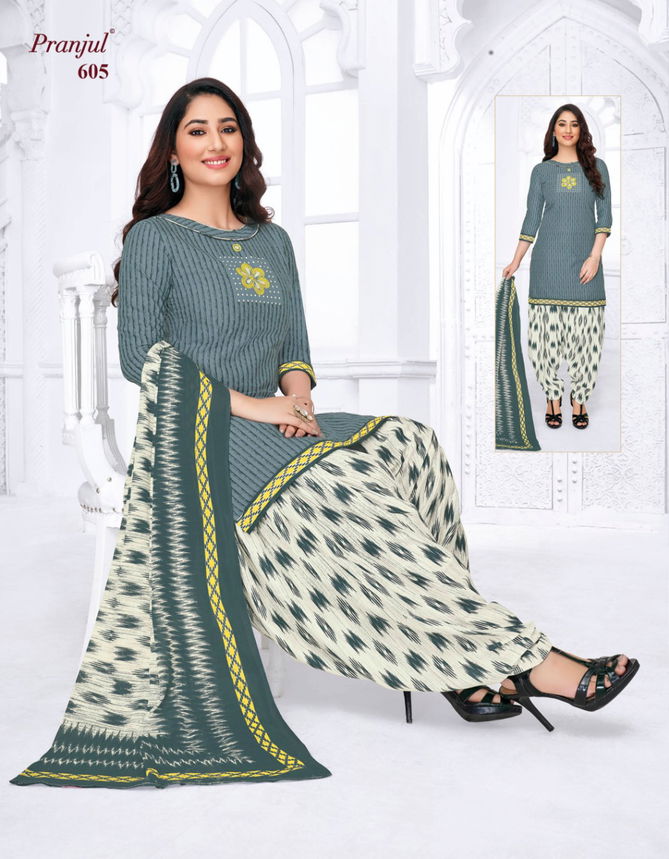 Pranjul Priyanka vol 6 Exclusive Printed Cotton Daily Wear Dress Material Collection 