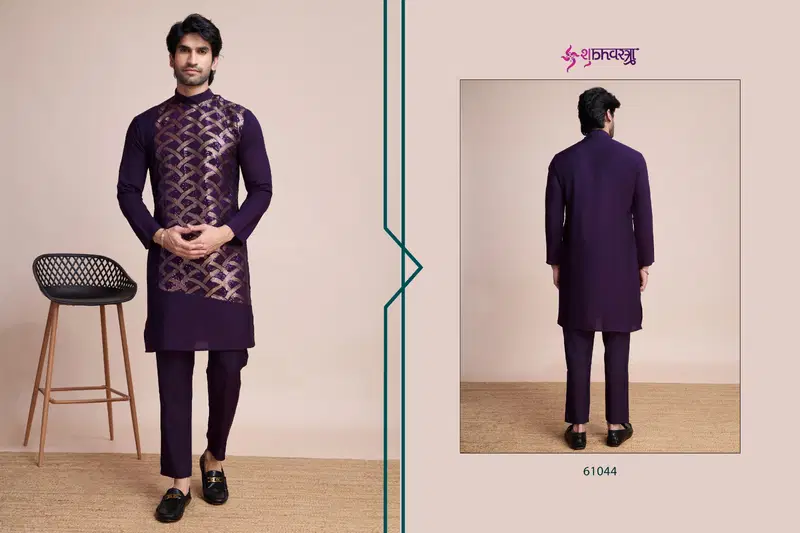 Menswear Vibes By Shubhvastra Silk Wholesale Kurta Suppliers In Mumbai