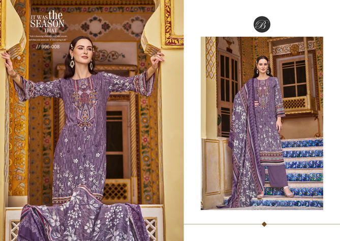 Riwayat Vol 7 By Belliza Viscose Rayon Printed Dress Material Exporters In India 