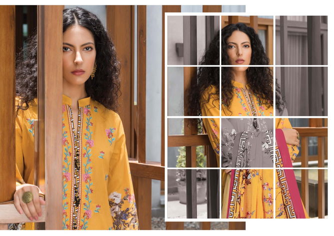 Iris 10 Latest Fancy Designer Casual Wear Cotton Readymade Karachi Dress Materials Collection
