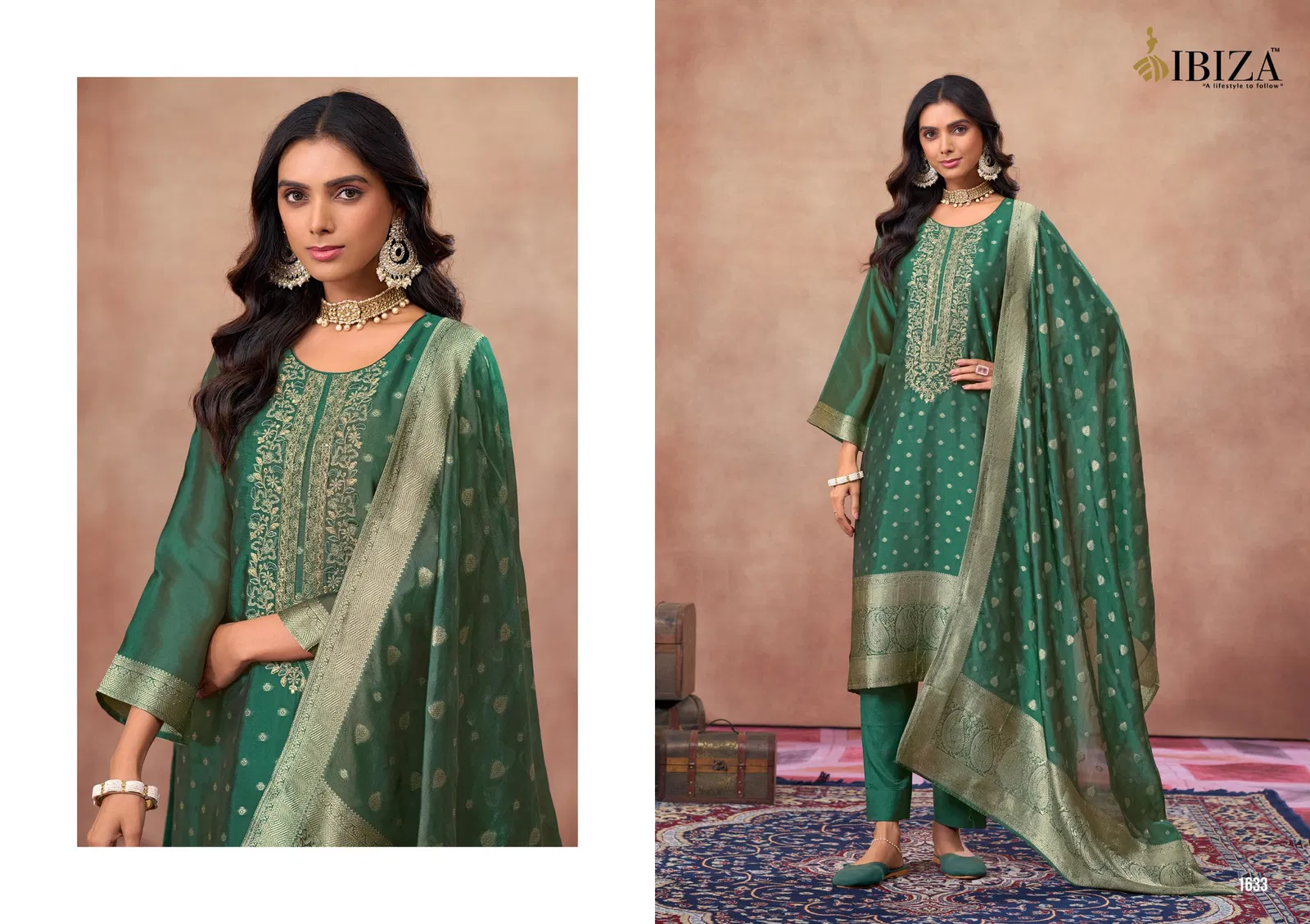 Griva By Ibiza Banglory Silk Embroidery Designer Salwar Kameez Orders In India