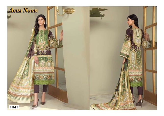 Agha Noor 4 Fancy Designer Casual Wear Printed Salwar Kameez Collection
