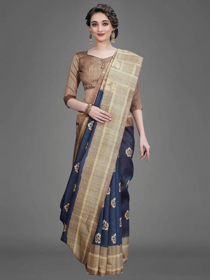 Apple Kalamkari 12 Latest Designer Fancy Casual Wear Manipuri Silk Saree Collection
