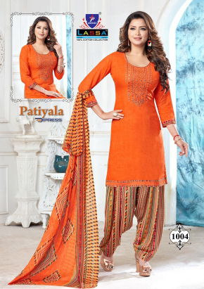 Arihant Lassa Patiyala Express Cotton Printed Dress Material Collection
