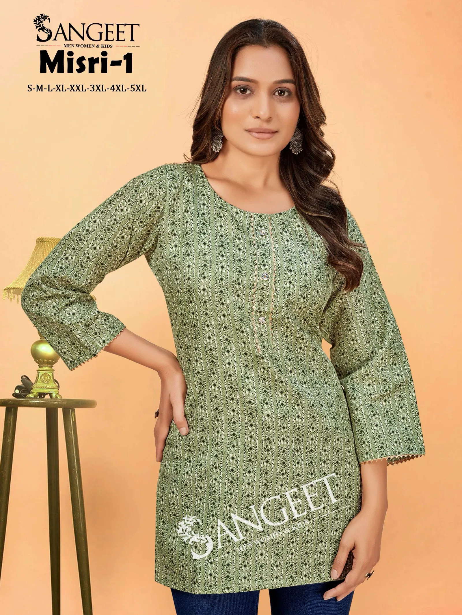 Misri 1 By Sangeet Rayon Embroidery Ladies Top Wholesalers In Delhi