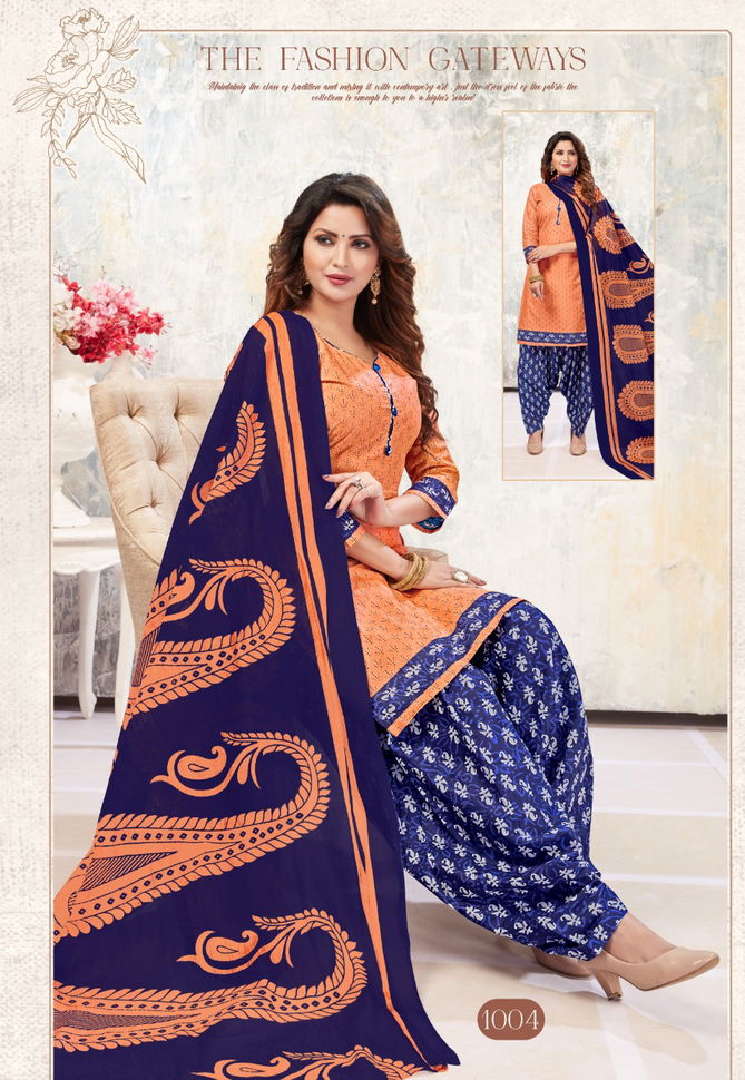 Shree Laxmi Magic Patiyala 1 Latest fancy Regular Casual Wear Pure Cotton Printed Collection