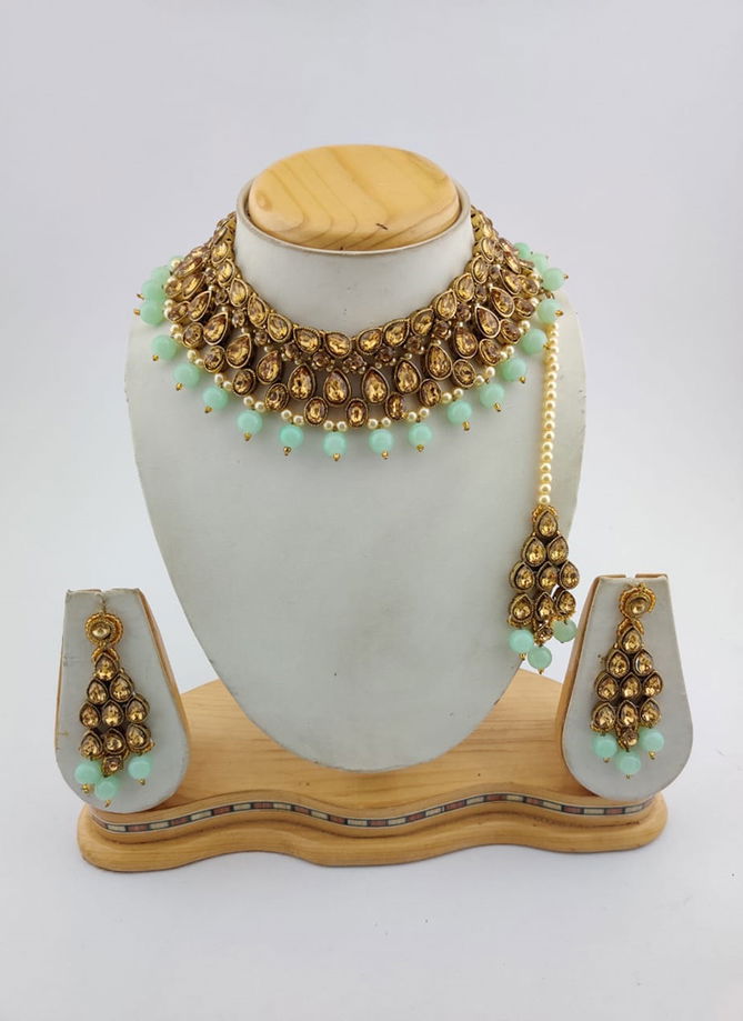 Heavy New Designer Special Stylish Bridal Wedding Necklace  