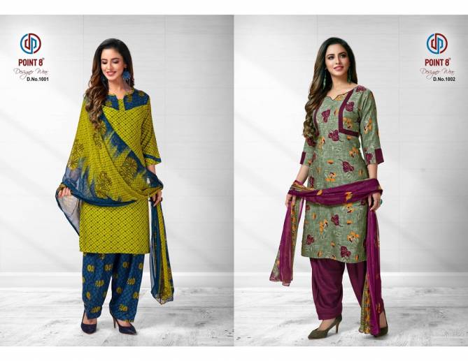 Deeptex Point 8 Aaliya Casual Regular Wear Rayon Printed Readymade Collection