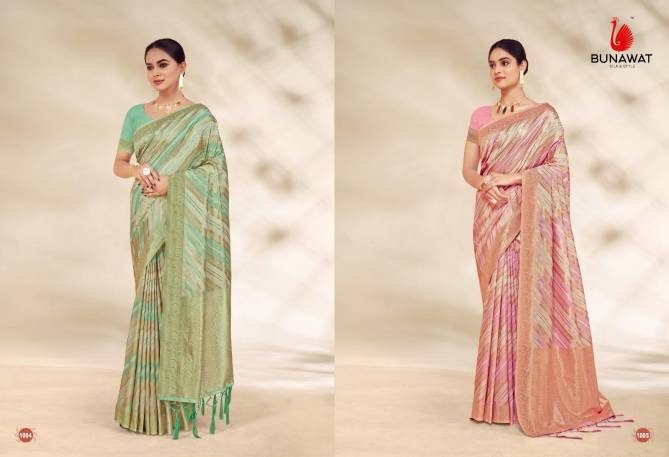 Alia Silk By Bunawat Cotton Silk Designer Sarees Wholesale Shop In Surat
