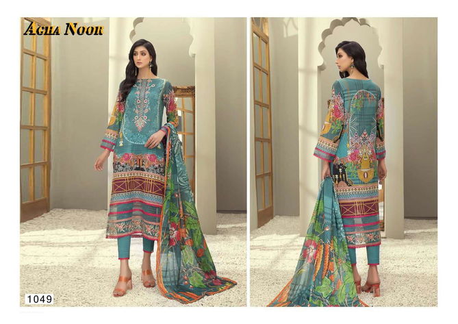 Agha Noor 4 Fancy Designer Casual Wear Printed Salwar Kameez Collection
