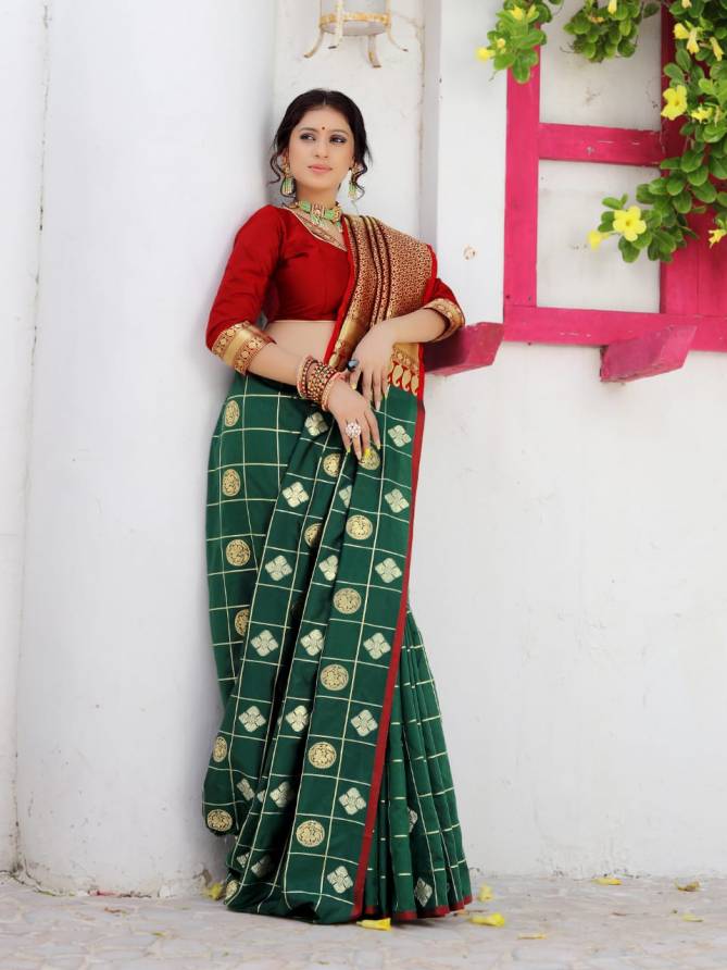 Rajyog Saswin Silk Latest Collection Of Party Wear Designer Silk Saree 
