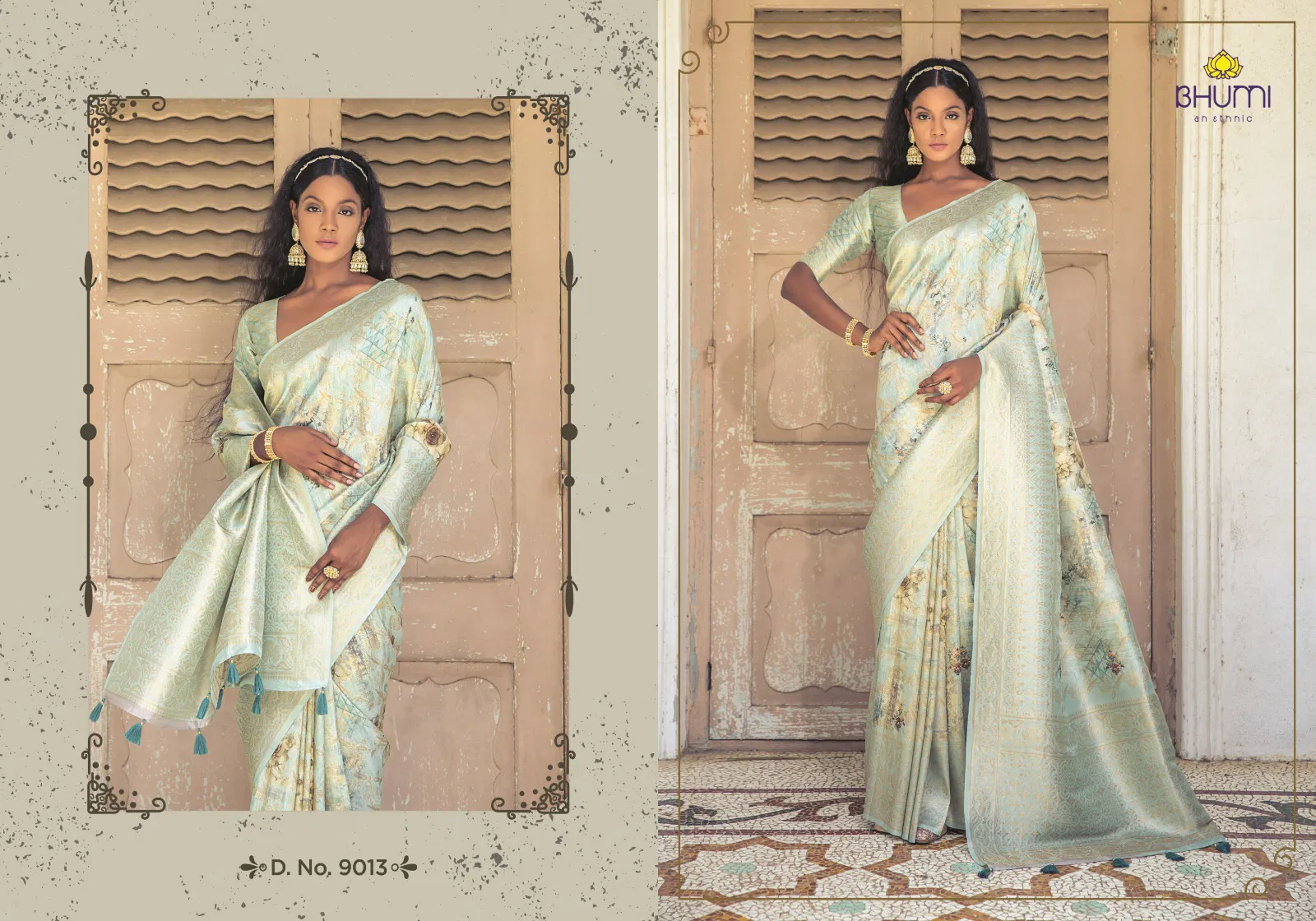 Zeenat Vol 1 By Bhumi Silk Designer Saree Wholesalers In Delhi