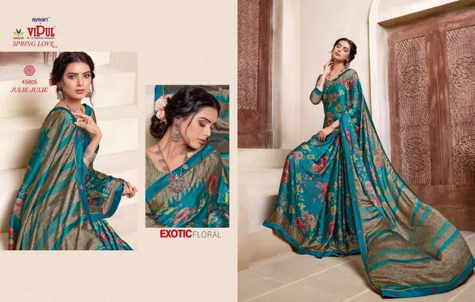 VIPUL SPRING LOVE VOL-2 Latest Fancy Casual Wear Fancy Printed Saree Collection