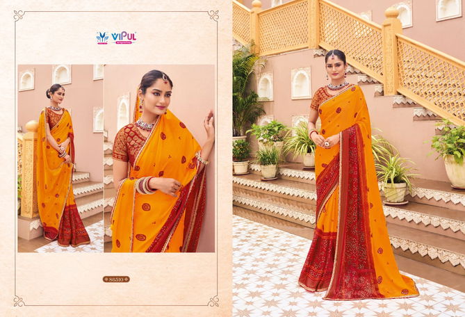 Jeevan Sathi Vol 2 By Vipul Georgette Daily Wear Sarees Orders In India