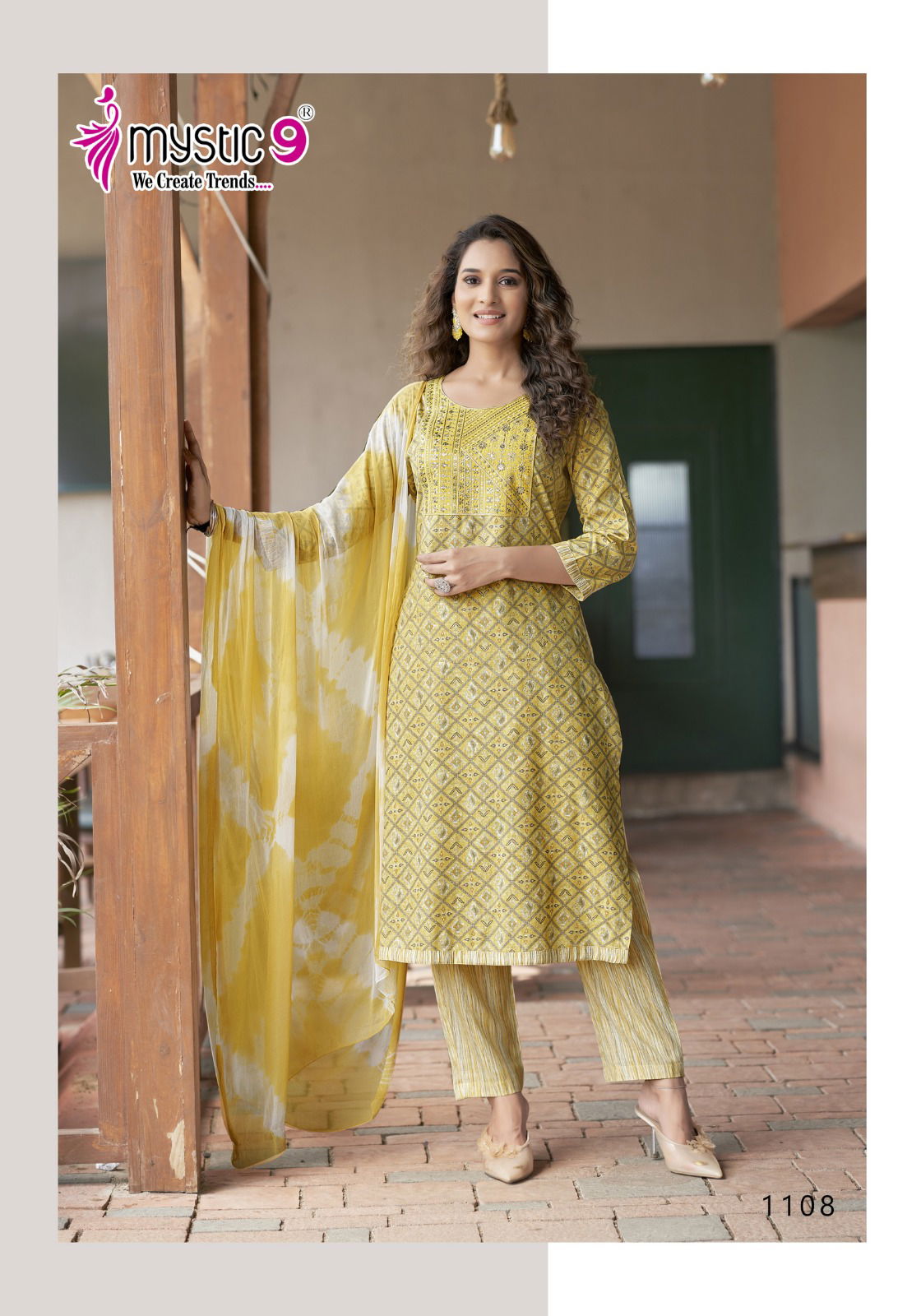 Shagun Vol 11 By Mystic 9 Rayon Kurti With Bottom Dupatta Orders In India