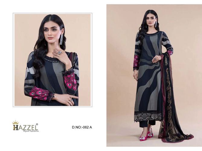 Hazzel Mprints Summer 23 5 Cotton Designer Salwar Suit Catalog