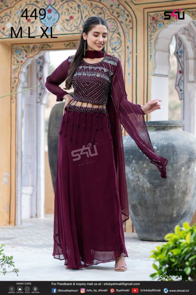 S4u 449 Fancy Killer Silk Festive Wear Designer Kurti Catalog