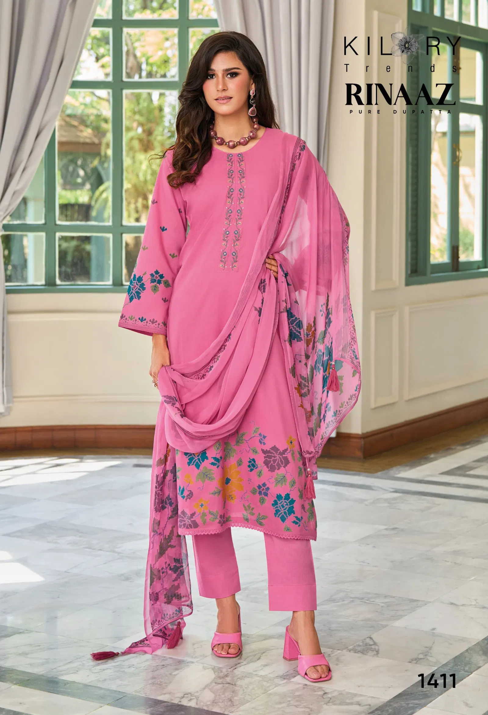 Rinaaz By Kilory Lawn Cotton Digital Printed Salwar Kameez Wholesale Online