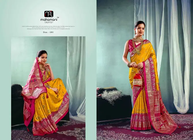 Rajeshwari By Mahamani Creation Dolla Foil Printed Sarees Orders In India