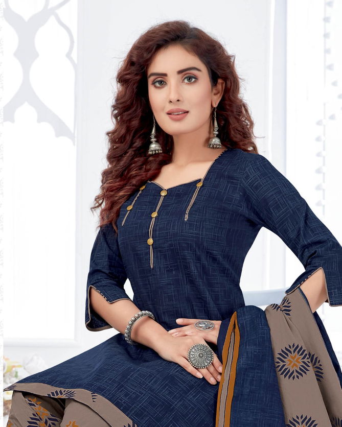 Baalar Zaara 7 New Collection Of Pure Cotton Printed Dress Material 