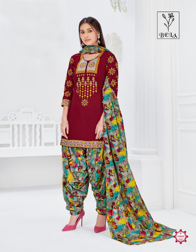 Bela Sona Pari 10 Ethnic Latest Regular Wear Printed Cotton Dress Material With Mal Mal Dupatta