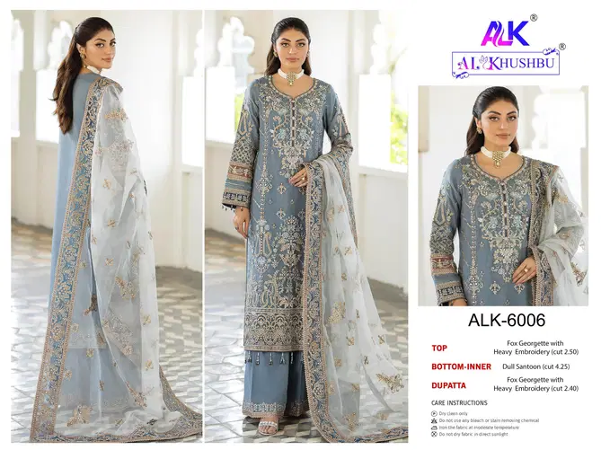 Agha Noor Vol 2 By Al Khushbu Georgette Pakistani Suits Orders In India