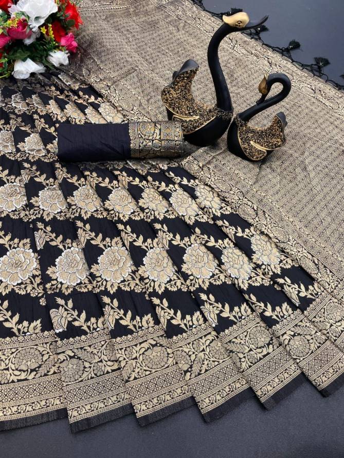 LC 104 By Laabh Soft Khadi Dola Silk Wedding Wear Sarees Manufacturers