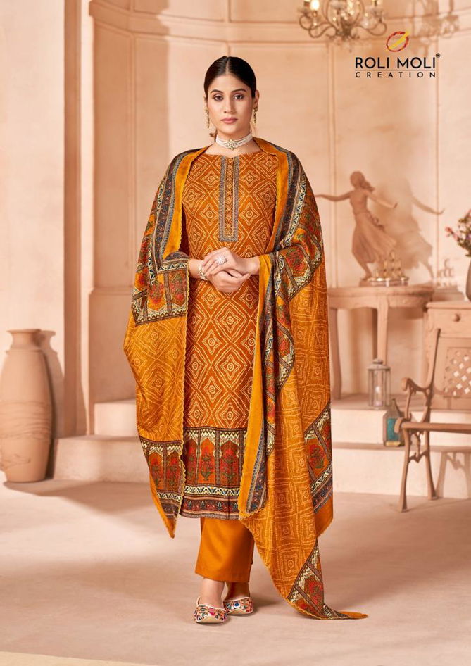 Eram By Roli Moli Pashmina Dress Material Catalog