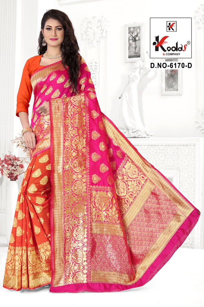 Suzuki 6170 Casual Wear Pure Silk Designer Sarees Collection
