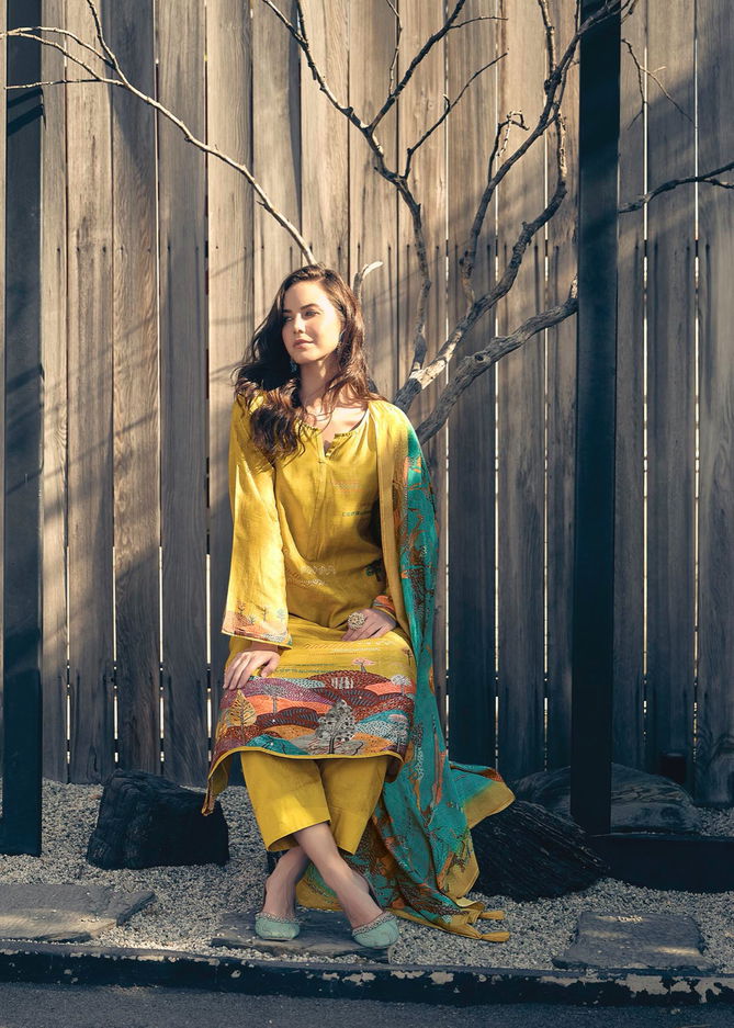 Havaadis By Sadhana Maleen Silk Digital printed Suits Catalog