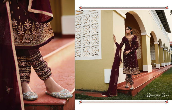 ZISA EVERY DAY VOL-65 Latest Designer Fancy Heavy Wedding Wear Georgette Embroidery Work Salwar Kameez Collection