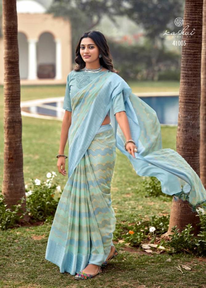 Kashvi Shlok New Designer Ethnic Wear Georgette Latest Saree Collection