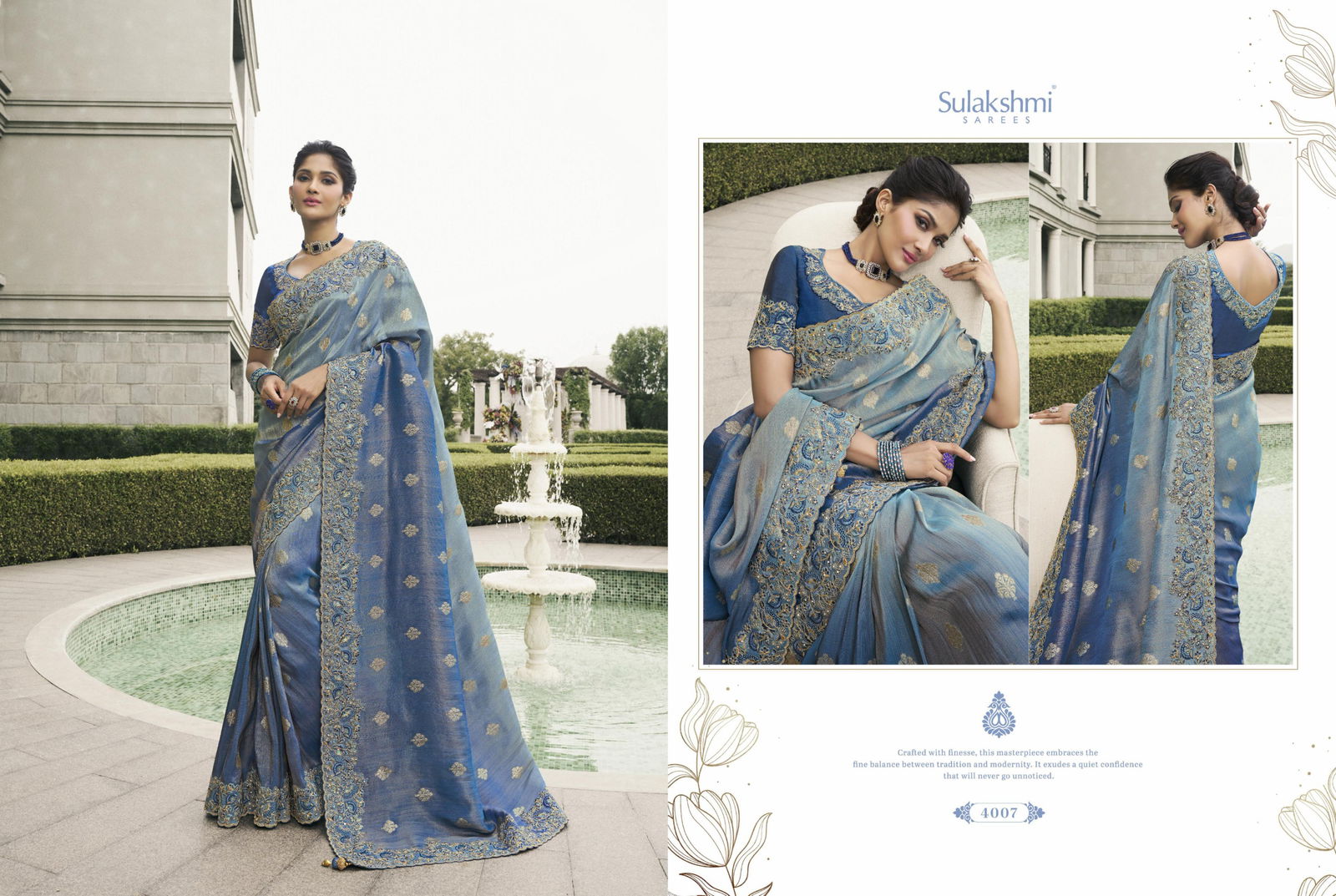 Bridal Heritage By Sulakshmi Tissue Silk Wholesale Saree Suppliers In Mumbai