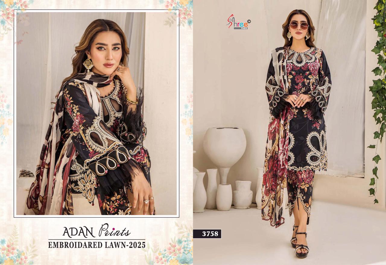 Adan By Shree Fabs Viscose Digital Printed Salwar Suits Wholesalers In Delhi