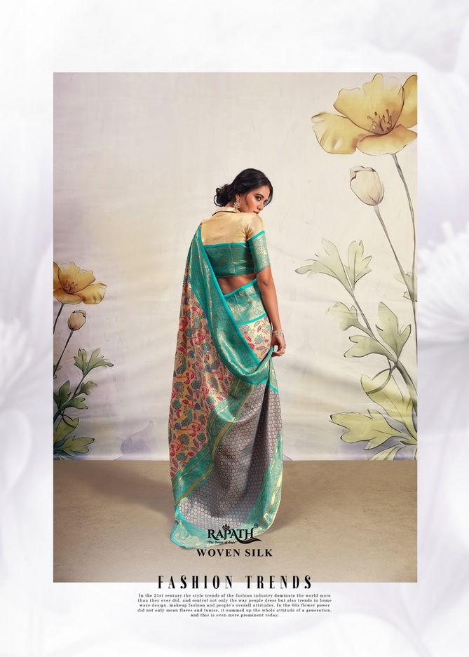 Kaval Silk By Rajyog Silk Wedding Sarees Catalog