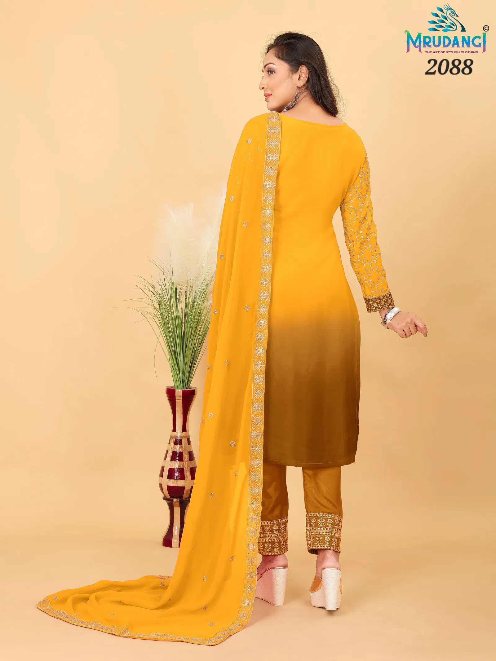 Misri By Mrudangi Kurtis With Bottom Dupatta Orders In India