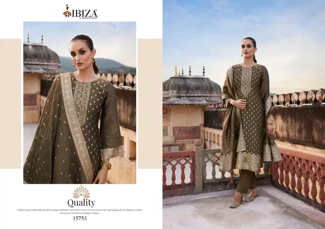 Tyohaar Ka Angan By Ibiza Banarasi Silk Salwar Kameez Orders In India