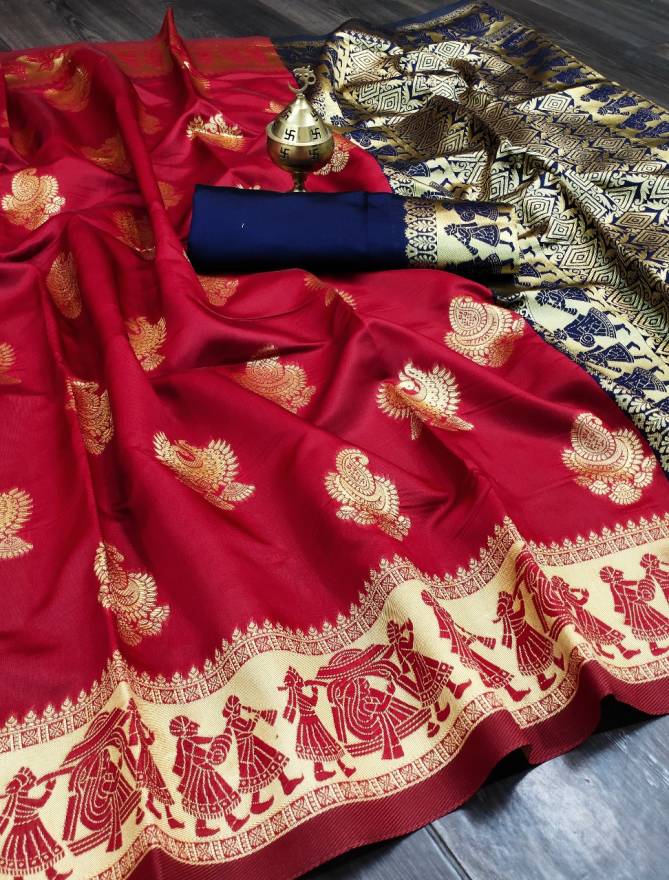 Maahi 6 Banarasi Silk Fancy latest Designer Festive Wear Banarasi Silk Saree Collection
