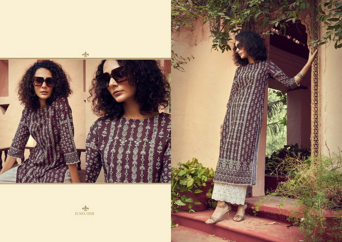 MAISHA PIRANA Latest Fancy Casual Wear Designer Rayon Digital Print And handwork Palazzo Readymade Collection