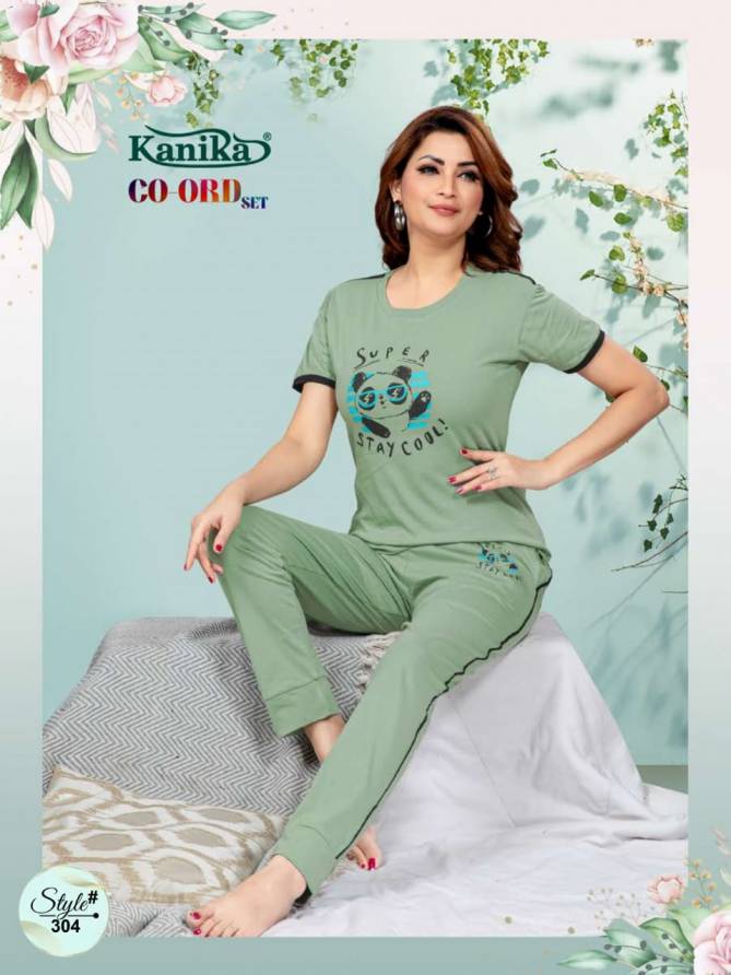 Kanika Co Ord Set Hosiery Cotton Night Suits Catalog

