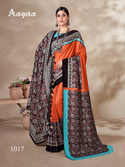 Aayaa Pashmina Vol 2 Winter Wear Printed Sarees Wholesale Clothing Suppliers In India
